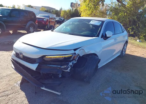 2023 Honda Civic Lx из США, поврежденный, VIN 2HGFE2F21PH539587